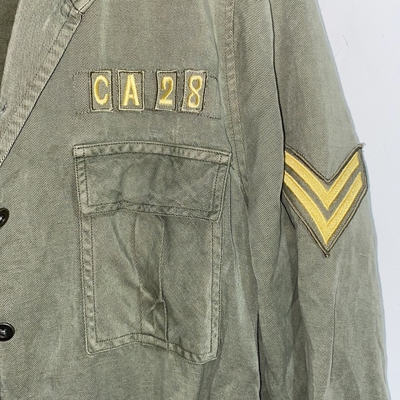 Rails Maverick jacket military small patches sage green - Picture 4 of 10